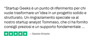 Recensione Trustpilot di Saverio Grisorio
