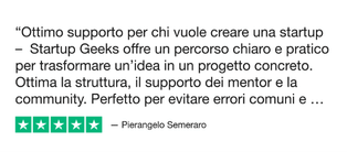Recensione Trustpilot di Pierangelo Semeraro