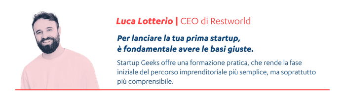 Recensione di Luca Lotterio, CEO di Restworld